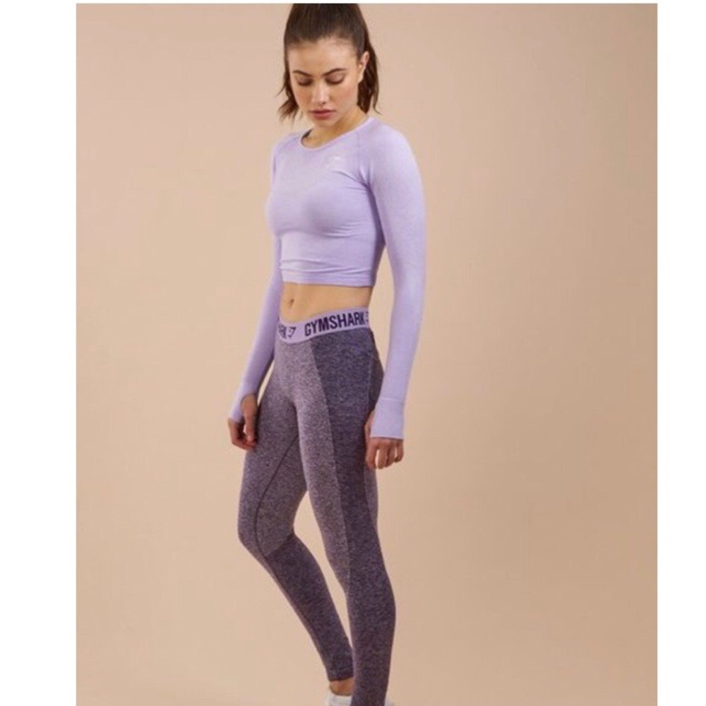 Gymshark Seamless Long Sleeve Crop Top